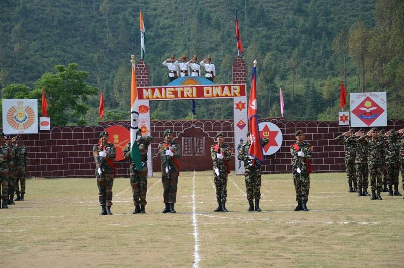 भारतको पिथौरागढमा नेपाल-भारत संयुक्त सैन्य अभ्यास  सुरु