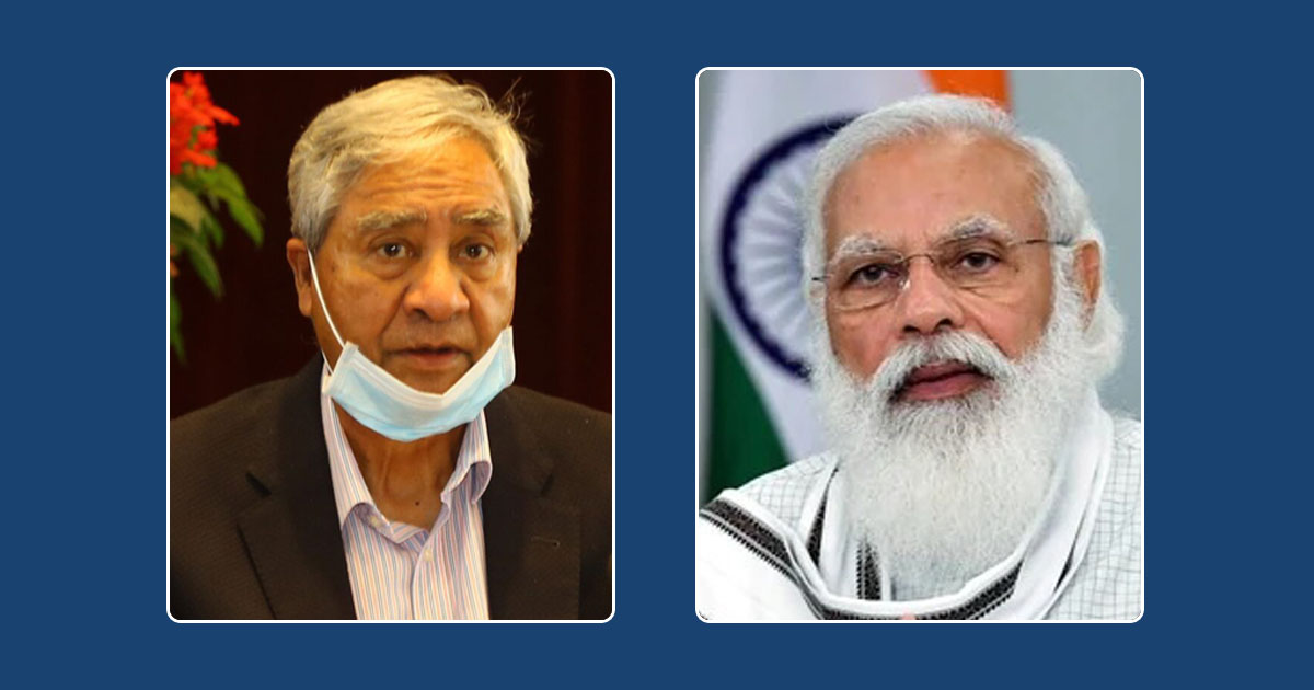 मोदीलाई प्रधानमन्त्री देउवाले दिए जन्म दिनको शुभकामना