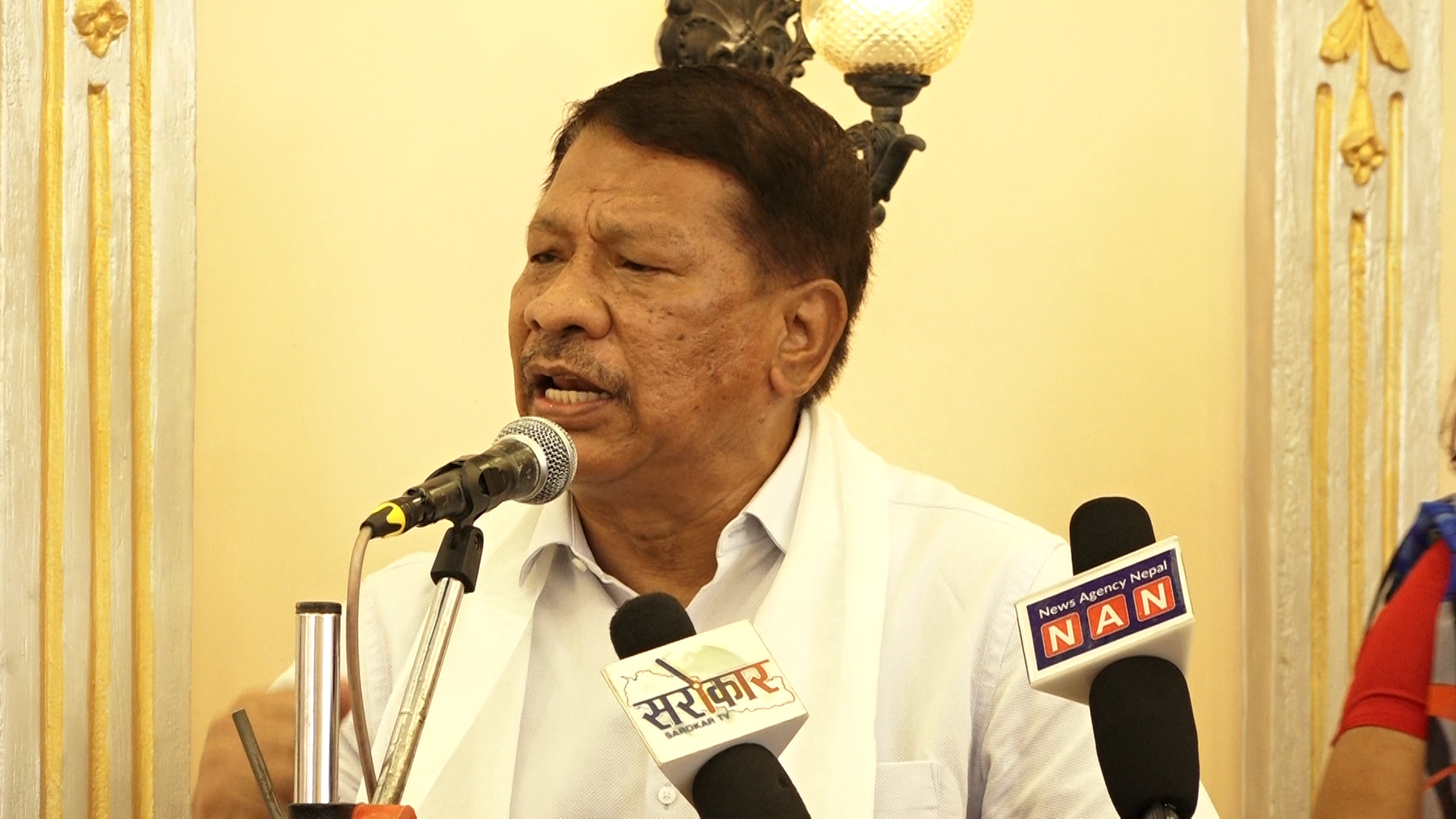 काँग्रेस सभापतिमा उम्मेदवारी दिने प्रकाशमान सिंहकाे घोषणा