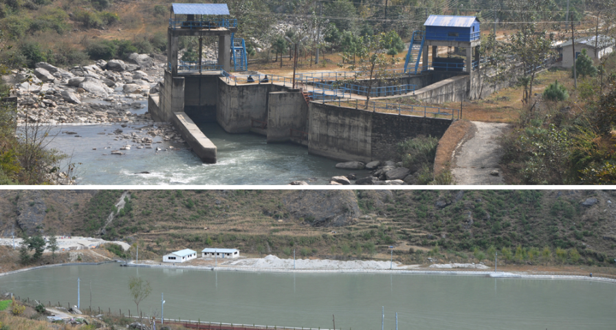 तल्लो मोदी जलविद्युत् आयोजनाको उत्पादन तीन सातादेखि ठप्प