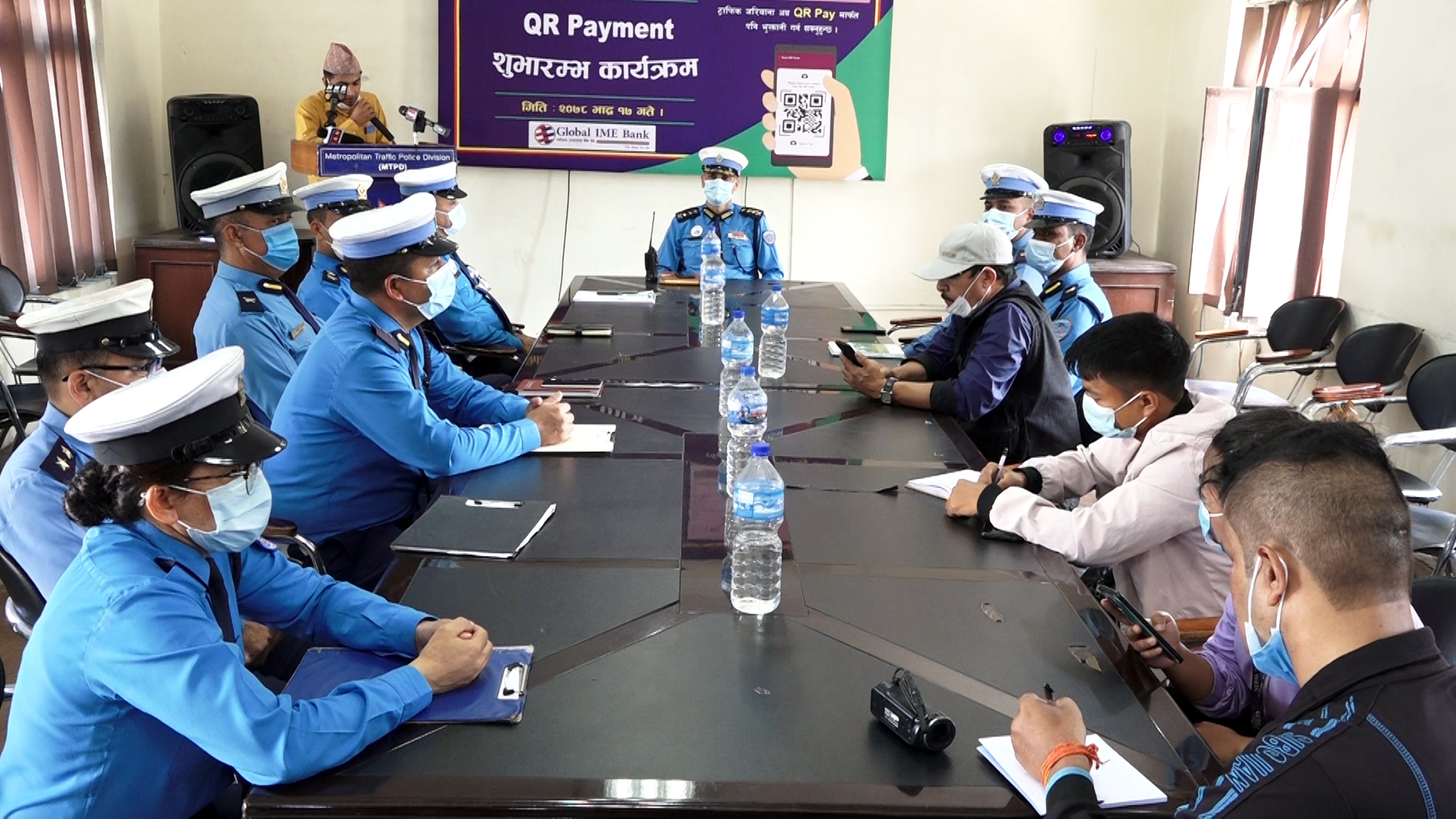 अब क्यूआर पे मार्फत् ट्राफिक जरिबाना भुक्तानी गर्न सकिने