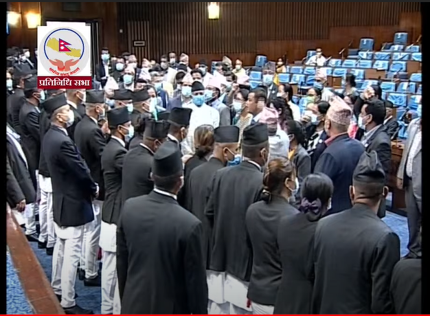 संसद अधिवेशन शुरु, सभामुखविरुद्ध एमालेको नाराबाजी