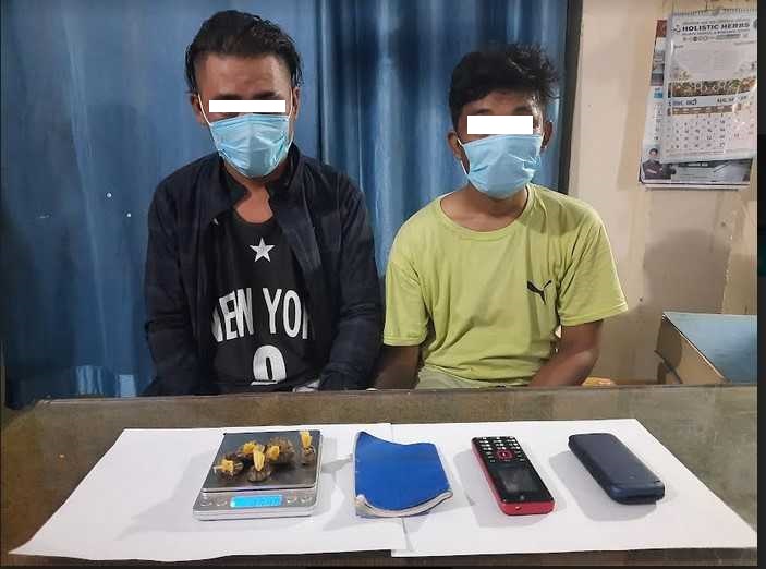 ब्राउनसुगरसहित दुई जना पक्राउ