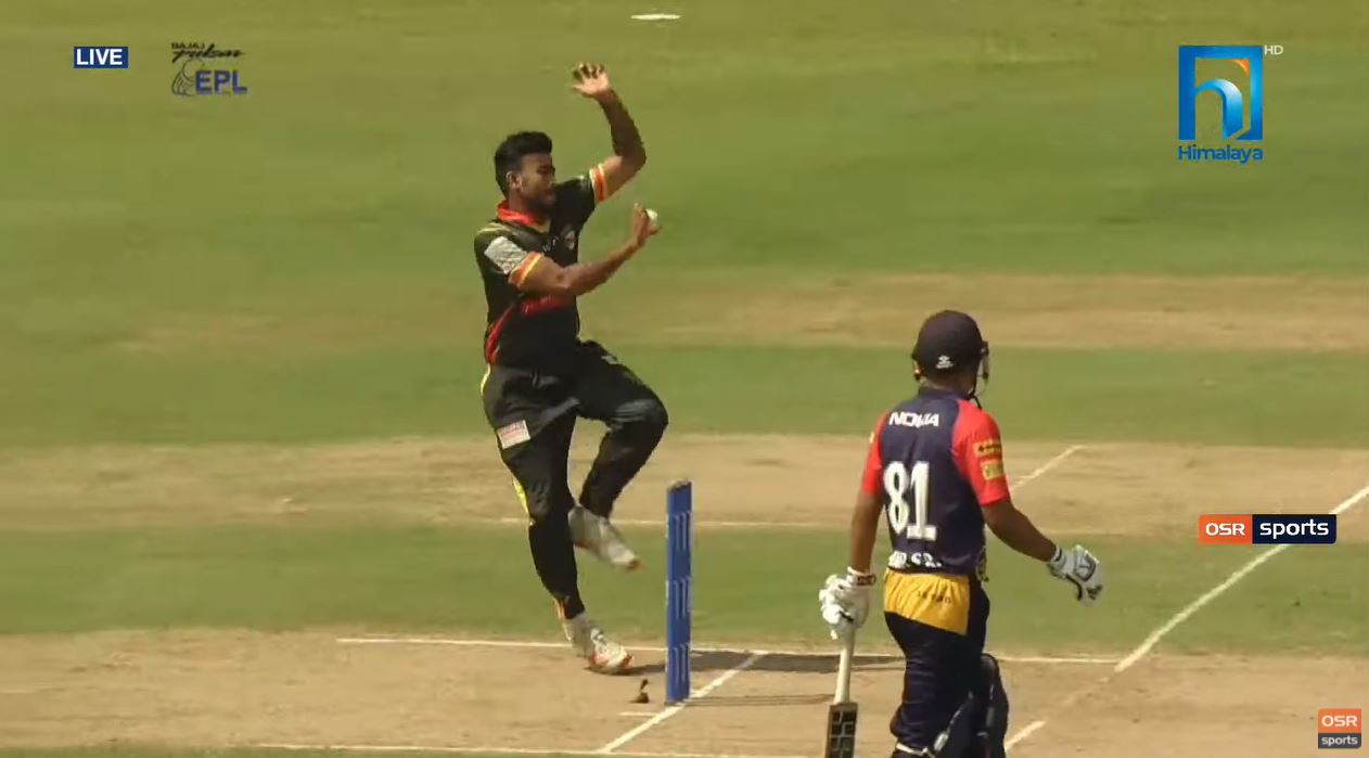 काठमाडौंद्वारा चितवनलाई १४२ रनको लक्ष्य