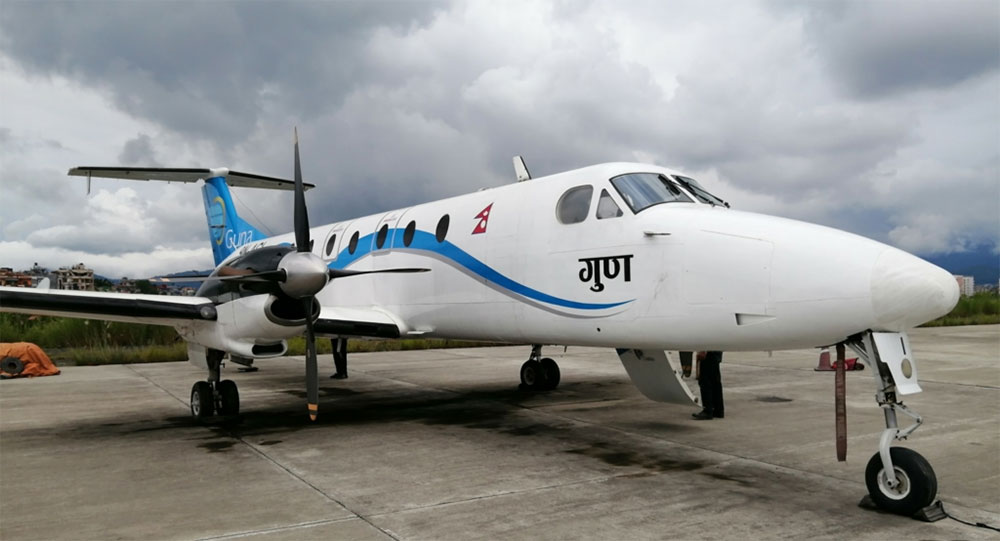 गुण एयरलाइन्सले दशैँअघि नै काठमाडौं-सुर्खेत हवाई उडान गर्ने