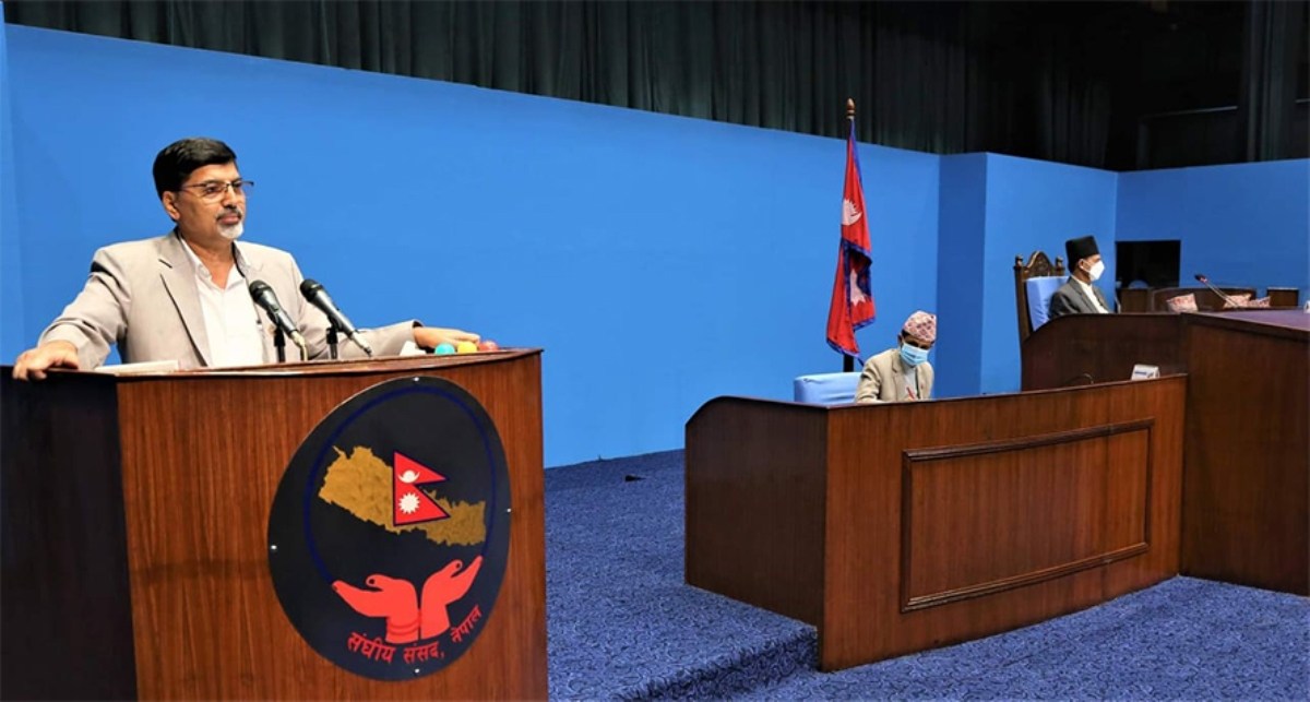 एमालेको नाराबाजीबीच प्रतिनिधिसभाबाट बजेट पारित