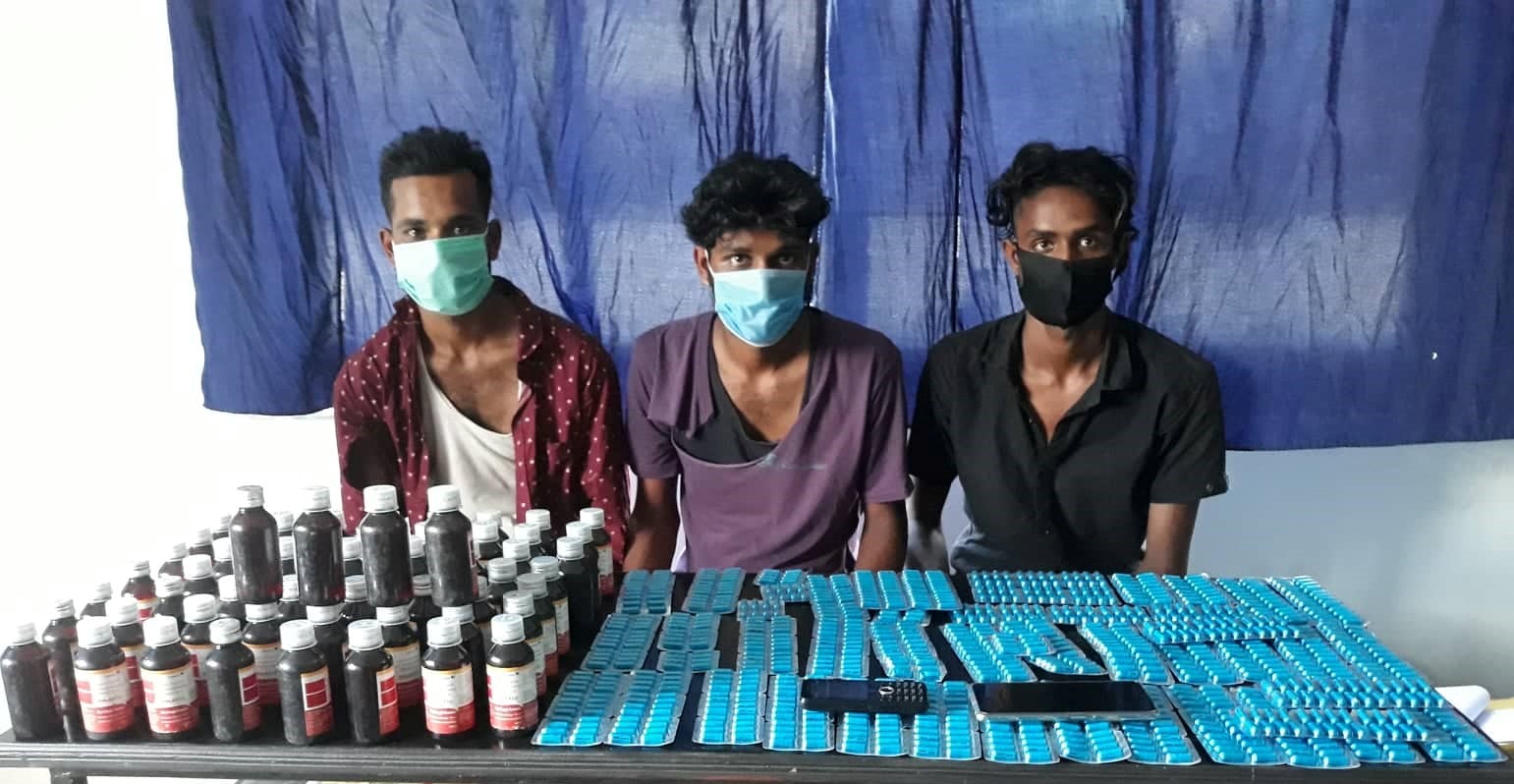 सुनसरीबाट लागूऔषधसहित ३ जना पक्राउ