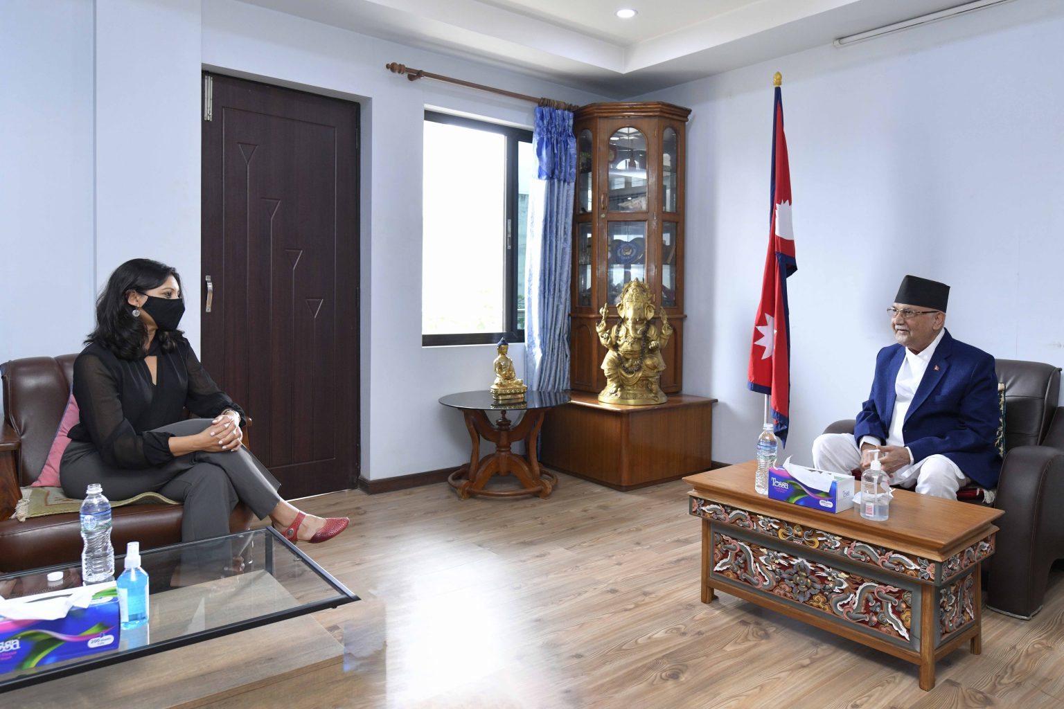 एमसीसी उपाध्यक्षसँग ओलीले भने: एमसीसी पास गर्ने-नगर्ने जिम्मा सरकारको, हामी त प्रतिपक्षी भइसक्यौँ