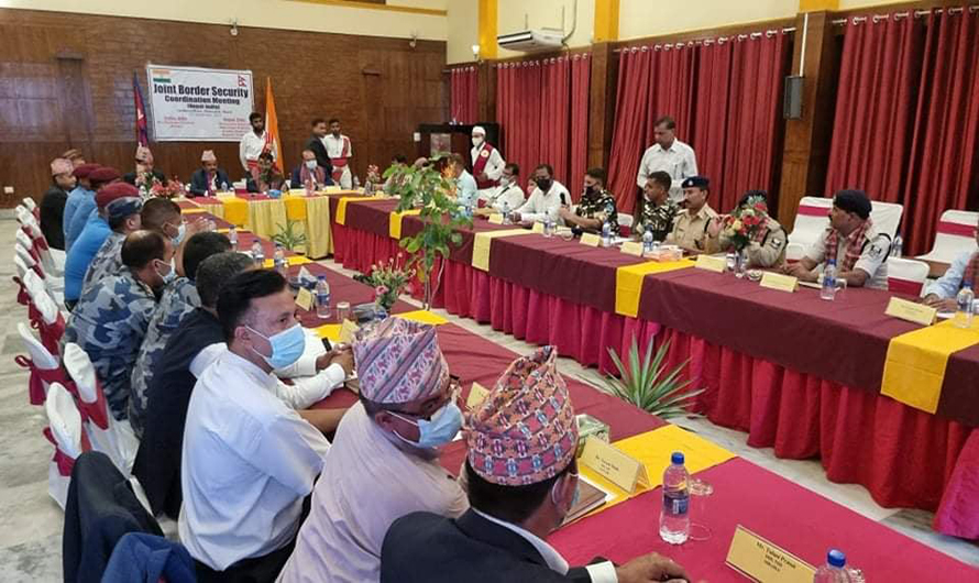 नेपाल-भारत सीमा सिल गरिने