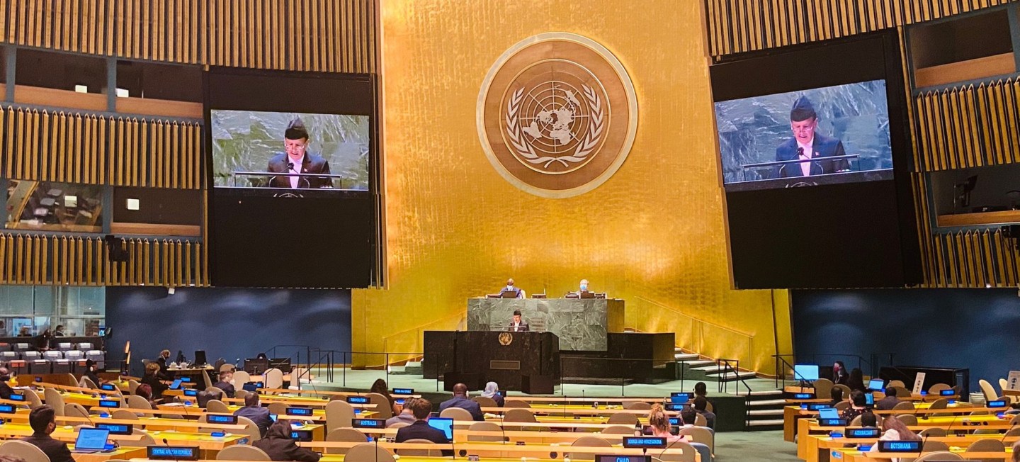 आणविक हतियारको होडबाजी विश्व शान्तिको खतरा : परराष्ट्रमन्त्री खड्का