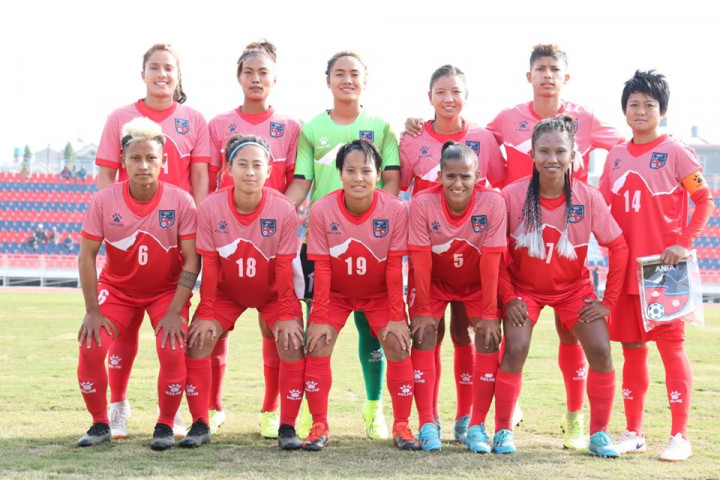 हङकङसँग प्रतिस्पर्धा गर्दै नेपाली महिला टोली