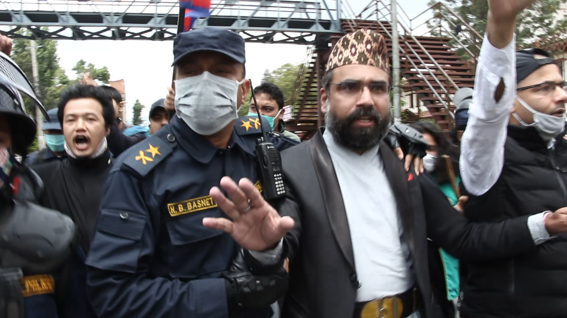 एमसीसीको विरोधमा पत्रकार सम्मेलन गरेको भन्दै स्वागत नेपाल पक्राउ