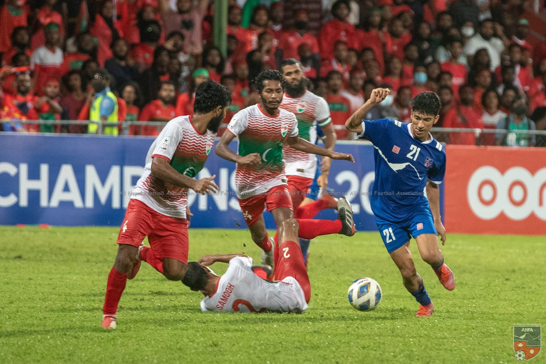 मनिषको गोलमा माल्दिभ्समाथि नेपालको ऐतिहासिक जित