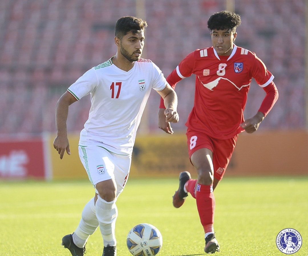 एएफसी यू२३ छनोट : नेपाल इरानसँग ४-० ले पराजित