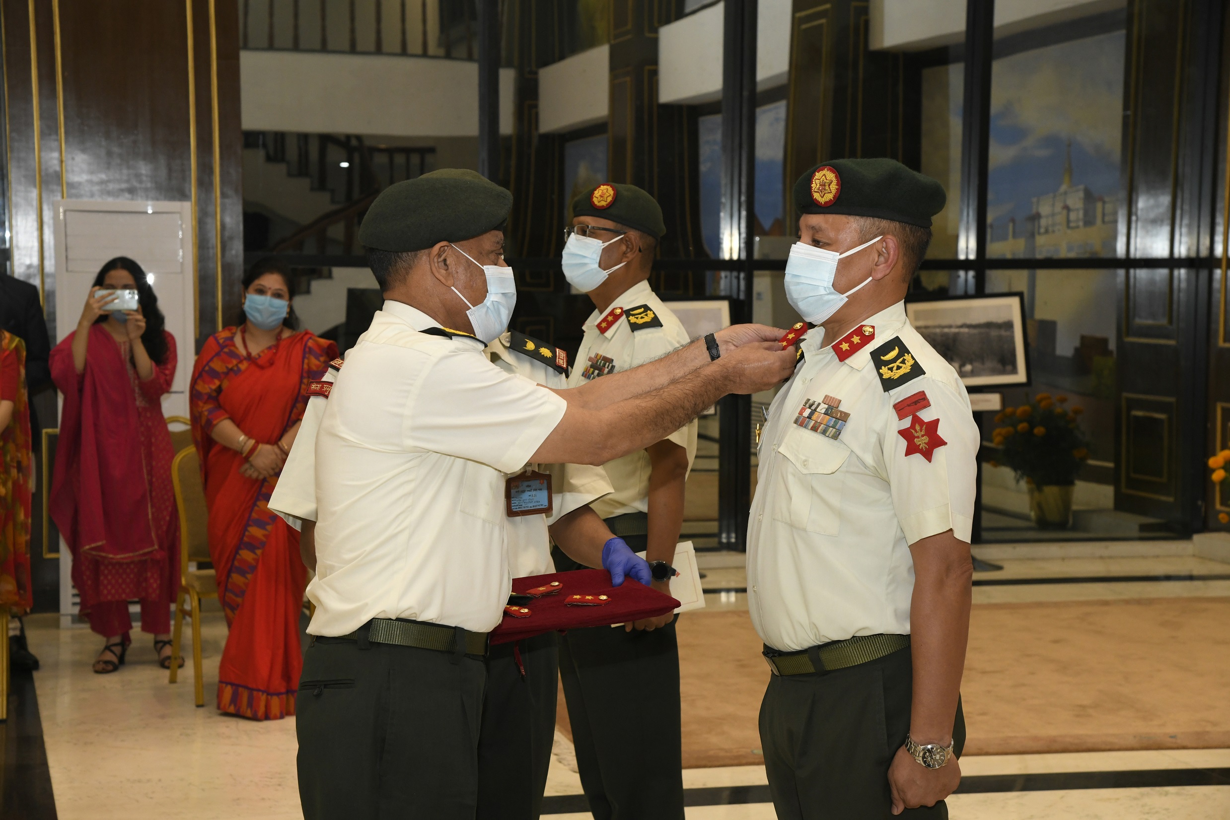 उपरथी श्रेष्ठलाई मध्य कमाण्डको जिम्मेवारी