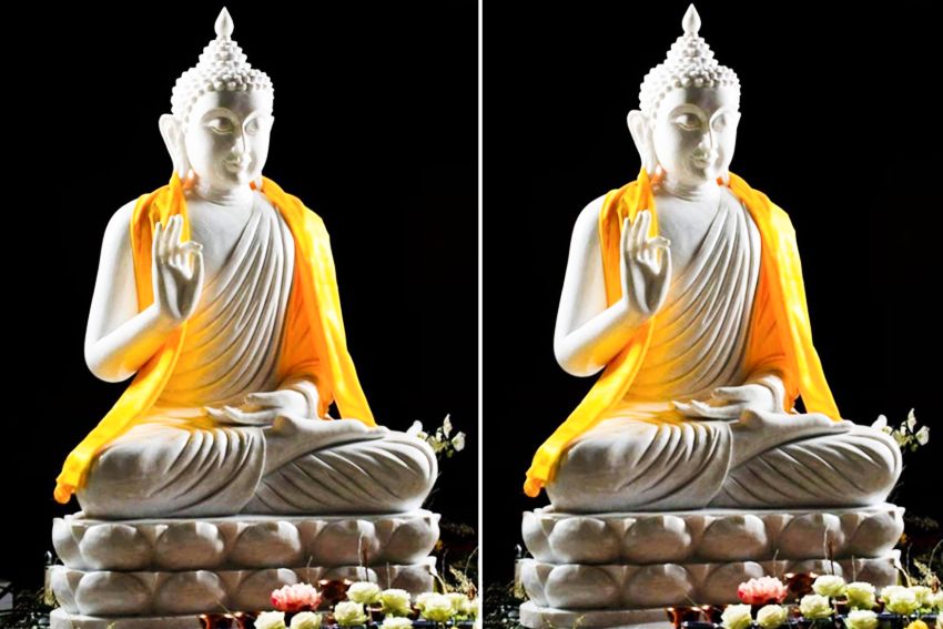 गौतमबुद्ध विमानस्थलमा राखिने साढे २ अर्बको बुद्धमूर्ति कोलाकता आइपुग्यो