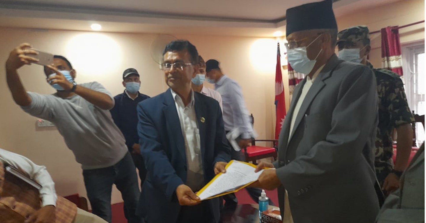 बाग्मती प्रदेशको मुख्यमन्त्रीमा राजेन्द्र पाण्डेको दाबी प्रस्तुत