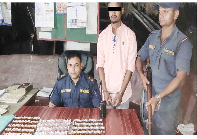 एमालेबाट निर्वाचित वडाध्यक्ष लागूऔषधसहित पक्राउ