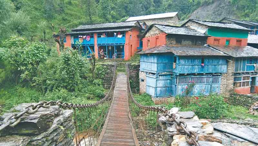 काँचुली फेर्दै ग्रामीण बजार