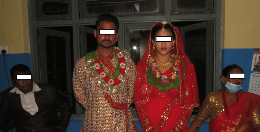 बालविवाह गरेको अभियोगमा बेहुला बेहुलीसहित आमाबुवा पक्राउ