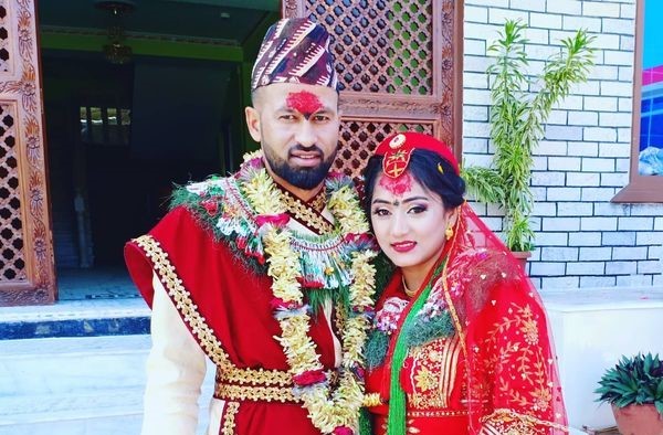 क्रिकेटर विनोद भण्डारीले गरे खेल पत्रकार सोनिका अर्यालसँग विवाह