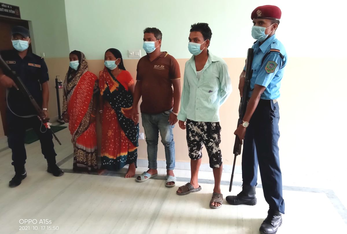 बोक्सी आरोपमा महिलालाई मलमूत्र खुवाइयो, ४ जना पक्राउ