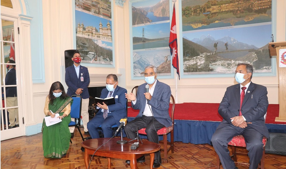 बेलायती मित्रहरूको सद्भाव र ऐक्यबद्धताबाट उत्साहित छु -प्रधानमन्त्री