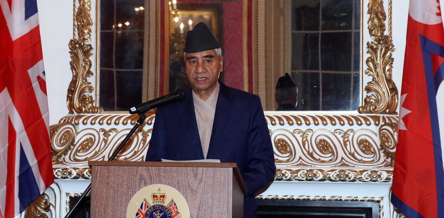 विदेशी लगानीकर्तालाई उत्प्रेरित गर्न सरकार प्रतिबद्ध छ : प्रधानमन्त्री देउवा