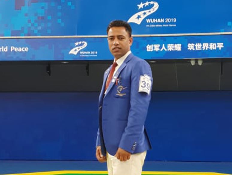 नेपाली सेनाका ढकाल अन्तर्राष्ट्रिय रेफ्री बन्न सफल