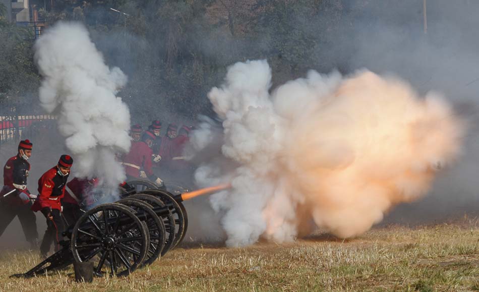 आज टुँडिखेलमा नेपाली सेनाले फूलपाती बढाइँ गर्ने