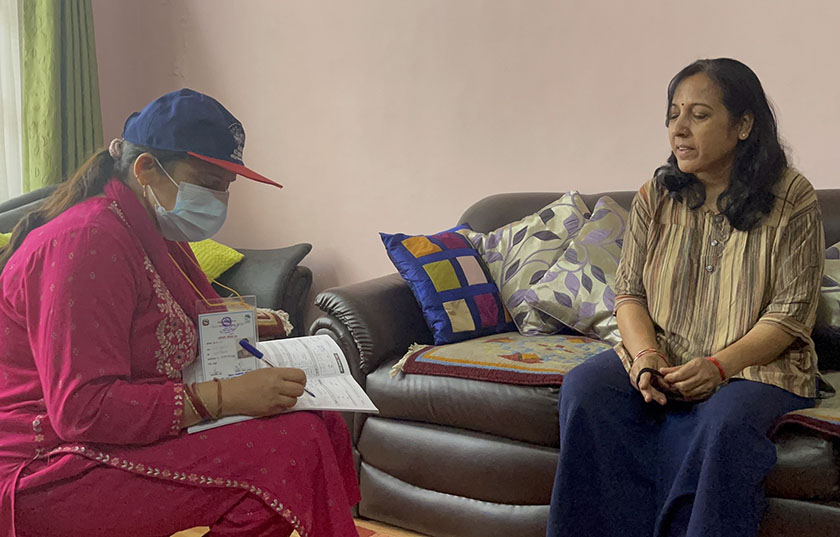 जनगणनाका लागि घरपरिवारको सूचीकरण कार्य सम्पन्न