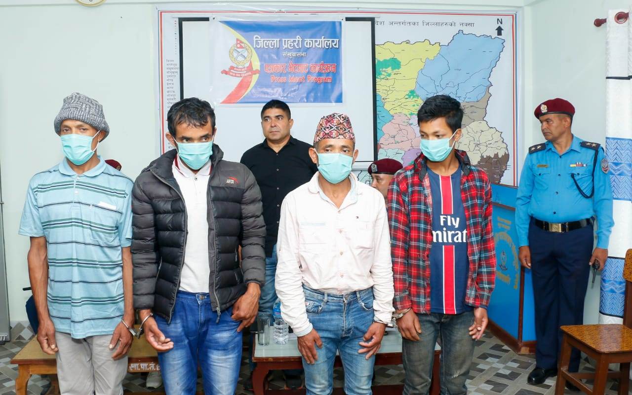 संखुवासभा सामूहिक हत्याकाण्डका आरोपी पुर्पक्षका लागि कारागार चलान