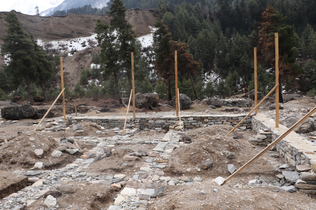 छांगरुमा प्रहरी बसेको ५१ वर्षपछि सुविधासम्पन्न भवन निर्माण गरिँदै