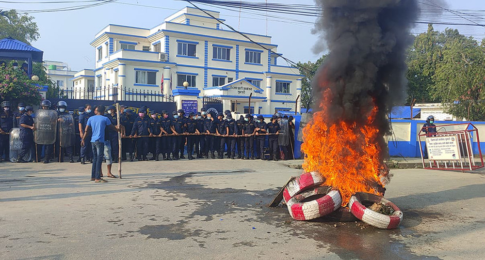 थुनुवाको मुत्यु प्रकरण : इनरुवामा तनाव