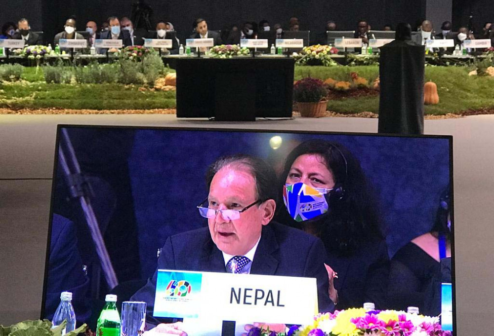 नेपाल असंलग्न परराष्ट्र नीतिको सिद्धान्तप्रति कटिबद्ध छ : परराष्ट्रमन्त्री खड्का