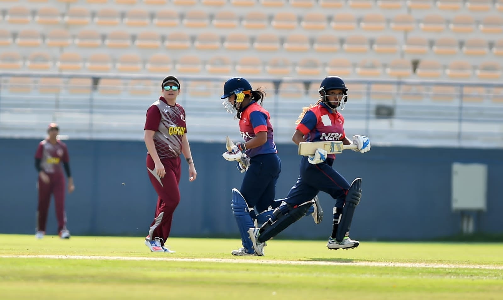 सीताको उत्कृष्ट ब्याटिङमा नेपालले कतारलाई दियाे १६५ रनको लक्षय