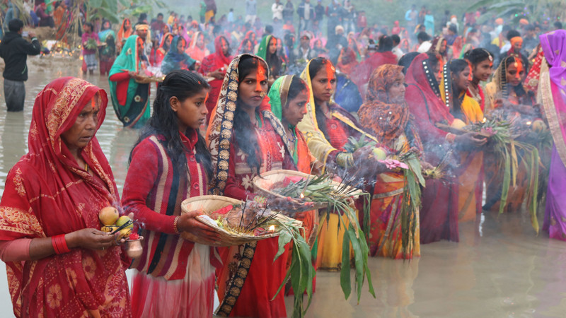 छठ पर्व विधिवत् सुरु, आज ‘नहाय–खाय’