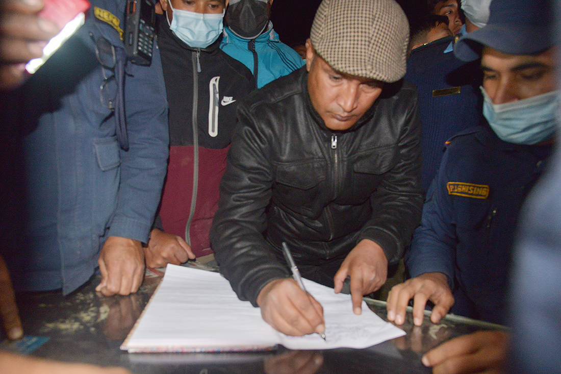 २५ मंसिरभित्र सडक कालोपत्रे गर्ने सहमतिपछि रोकियो आन्दोलन