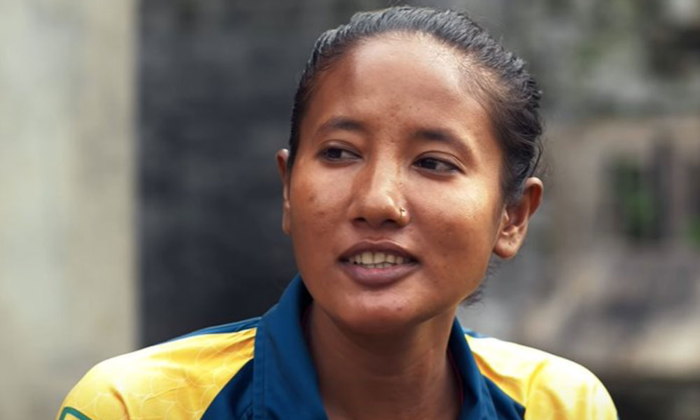 क्रिकेटर कविता गौतमलाई सिप्यानले एक लाख सहयोग गर्ने