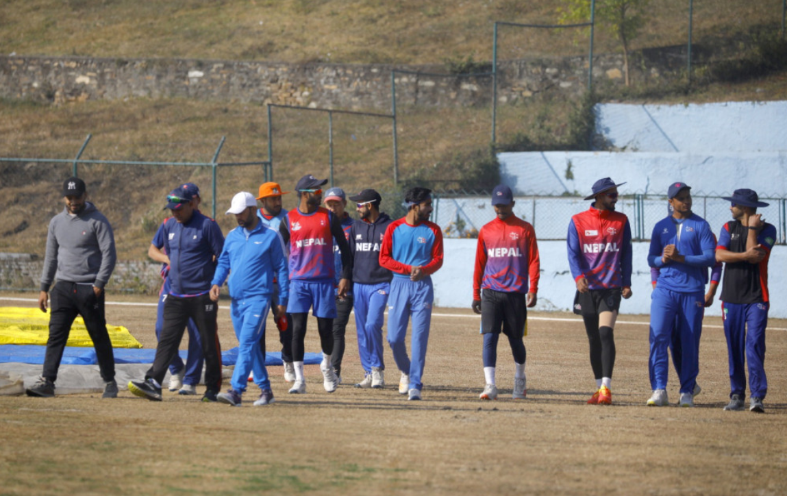 ग्लोबल ट्वान्टी–२० छनोटका लागि बन्द प्रशिक्षण सुरु