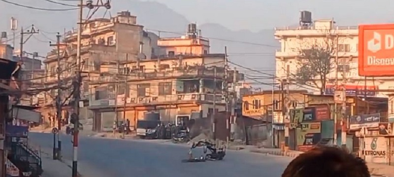 काठमाडौँको ढुङ्गेअड्डामा भेटिएको शङ्कास्पद वस्तु डिस्पोज, रोकिएका गाडी सुचारु