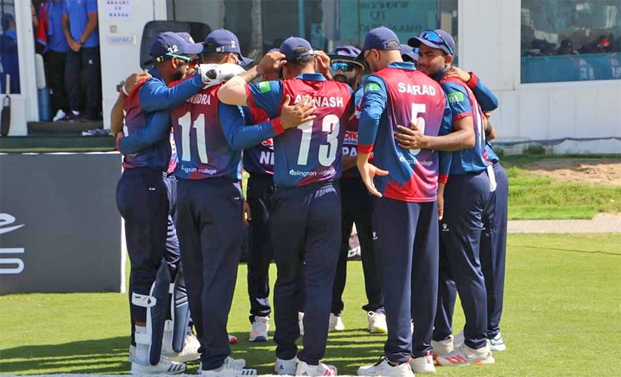 आईसीसी विश्वकप लिग ’टु’ अन्तर्गत यूएईमा हुने एकदिवसीय शृङ्खलाका लागि नेपाली टोलीको घोषणा