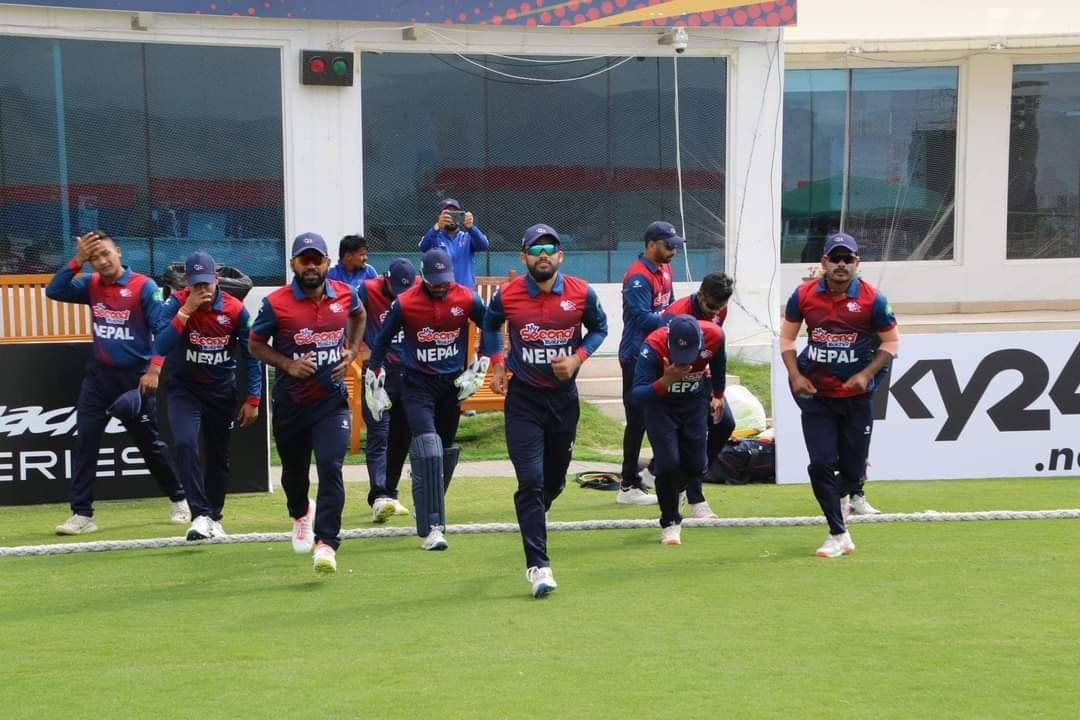 नेपालद्वारा यूएई १ सय ६८ रनमा अलआउट