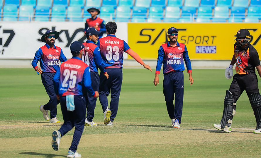 पपुवा न्यूगिनीविरुद्धको खेलमा नेपाल ७ विकेटले विजयी