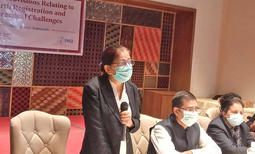 पञ्जीकरण विभागले अस्पतालमा जन्मिएका बच्चाको विवरण सिधै विभागमा लिने प्रक्रिया अघि बढायो