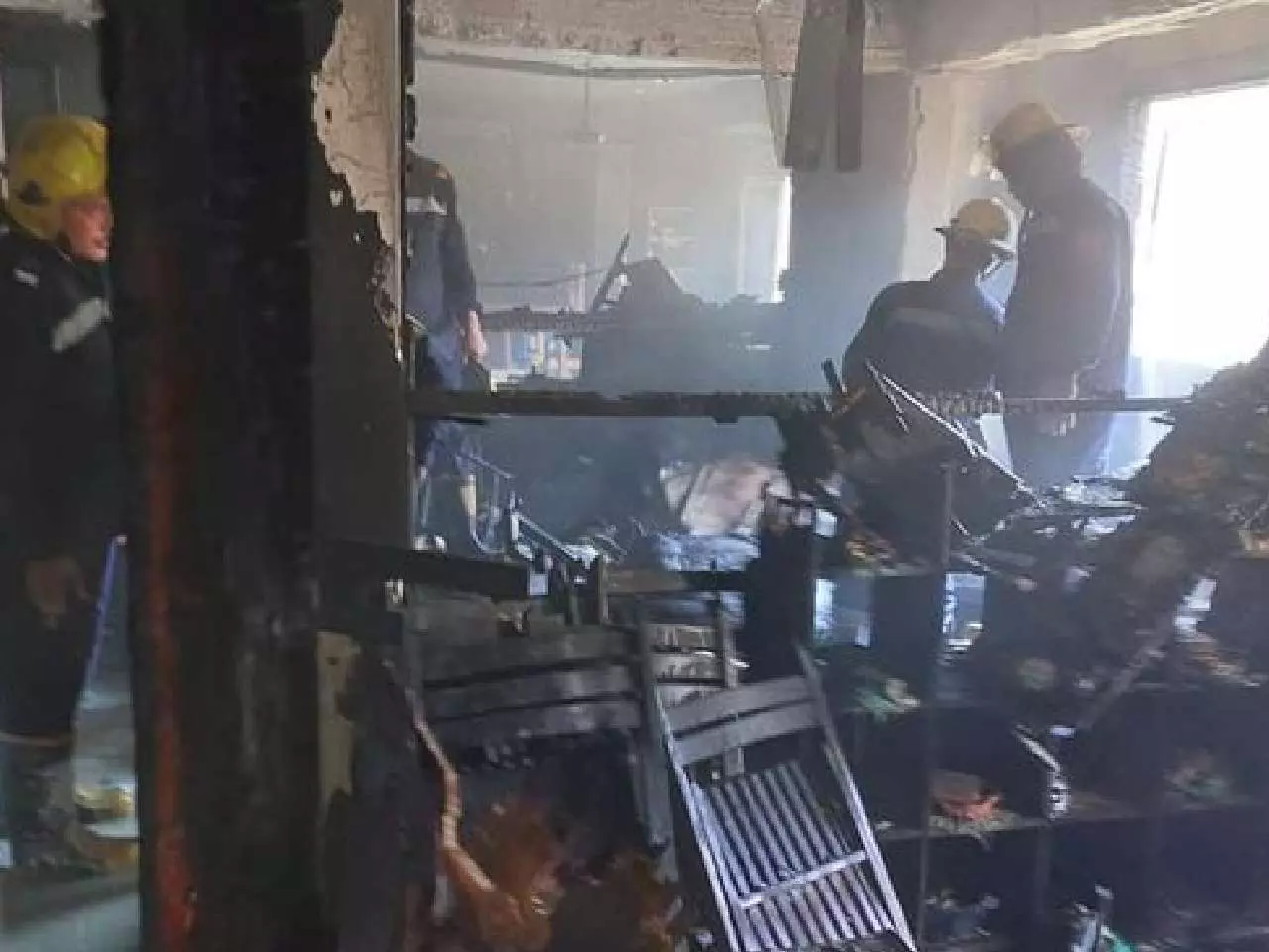 इजिप्टको एक चर्चमा आगलागी हुँदा ३५ जनाको मृत्यु