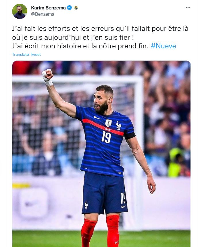 विश्वकपको हारपछि बेन्जिमा भावुक, लिए सन्यास