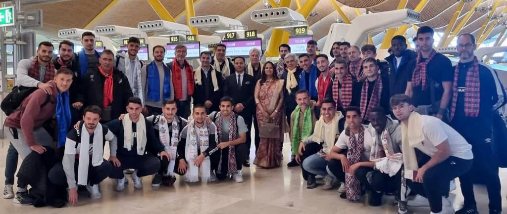 बार्सिलोनाबाट खेलेका खेलाडीसँग नेपालले खेल्ने