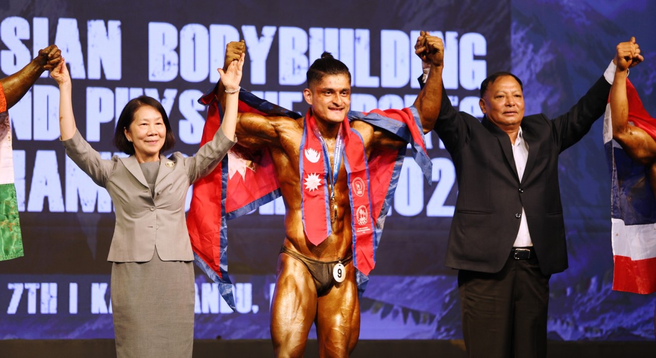 मिष्टर एशियाको उपाधि भारतका मनीलाई