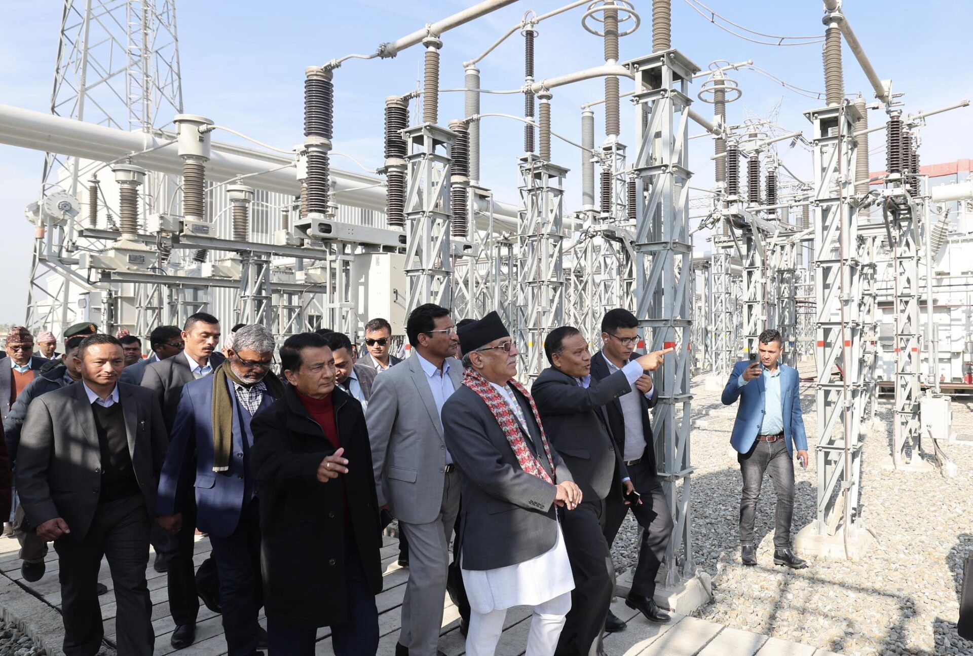 इनरुवा सव स्टेशनको उद्घाटन, भारत विद्युत पठाउने बाटो खुल्यो